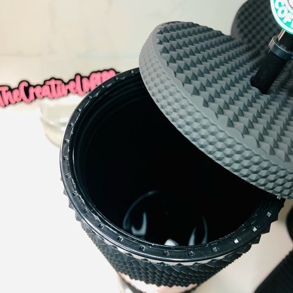 24oz Matte Black Spooky Tumbler 🖤🧡 - Picture 6 of 6